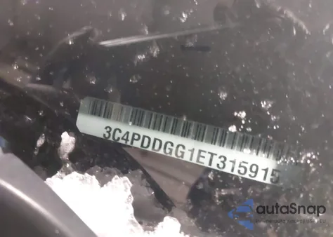 2014 Dodge Journey Crossroad z USA, uszkodzony, nr VIN 3C4PDDGG1ET315915